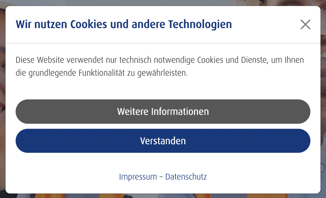 Bild vom Feld Cookies